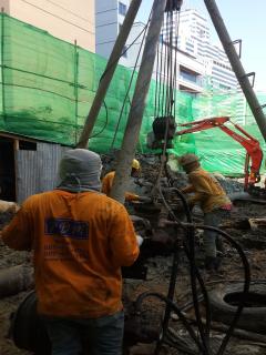 เสาเข็มเจาะนาคธิวาศซอย18